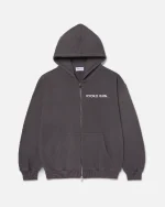 Ryoko Full Zip Hoodie Dark Gray (1)