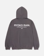 Ryoko Full Zip Hoodie Dark Gray (3)