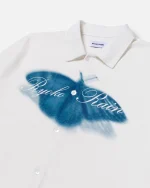 Ryoko Rain Blurred Butterfly Button up Shirt (2)