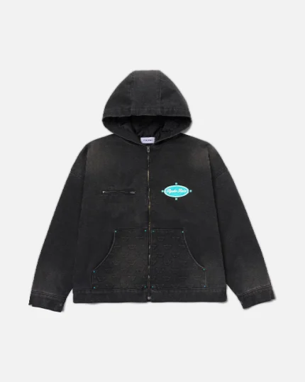 Ryoko Rain Butterfly Hooded Work Jacket (1)