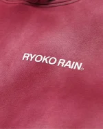 Ryoko Rain Classic Hoodie Vintage Red (4)