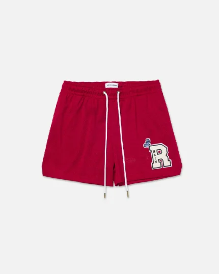 Ryoko Rain Classic Mesh Shorts Cardinal (1)