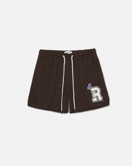 Ryoko Rain Classic Mesh Shorts Coffee (1)