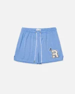 Ryoko Rain Classic Mesh Shorts Light Blue (1)