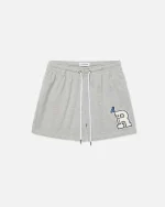 Ryoko Rain Classic Mesh Shorts Silver (1)