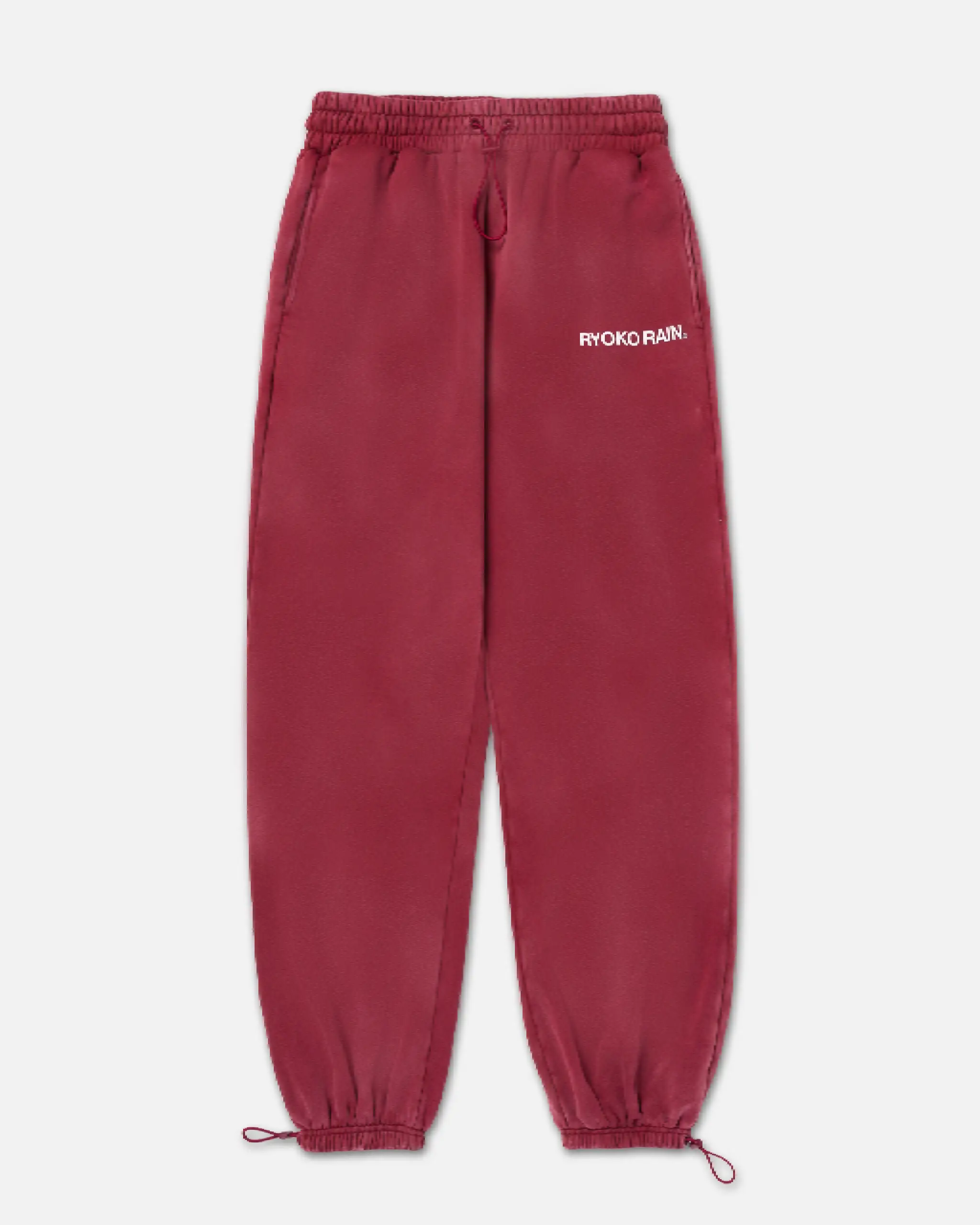 Ryoko Rain Classic Sweatpants Vintage Red (1) Ryoko Rain Classic Sweatpants Vintage Red (1)