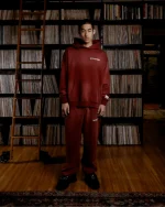 Ryoko Rain Classic Sweatpants Vintage Red (2)