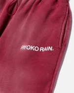 Ryoko Rain Classic Sweatpants Vintage Red (6)