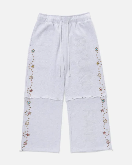Ryoko Rain Convertible Rivet Sweatpants (1)