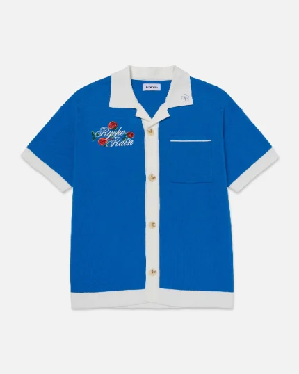 Ryoko Rain Dear Ryoko Knitted Button up Shirt (1)