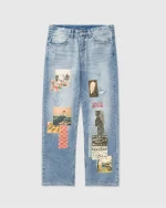Ryoko Rain Fish Market Denim Jeans (1)