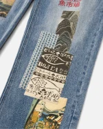 Ryoko Rain Fish Market Denim Jeans (6)