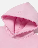 Ryoko Rain Fleece Hoodie Pink (3)