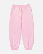 Ryoko Rain Fleece Sweatpants Pink (1)