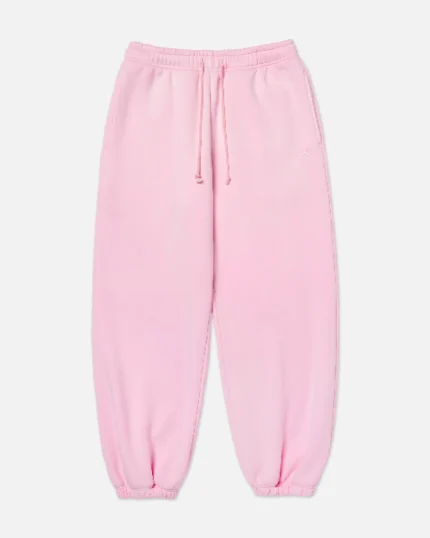 Ryoko Rain Fleece Sweatpants Pink (1)