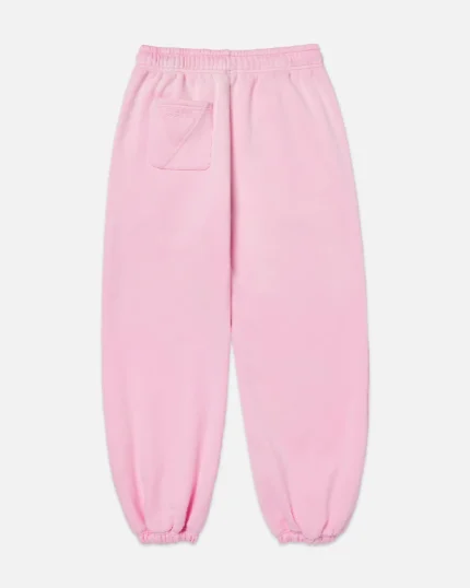 Ryoko Rain Fleece Sweatpants Pink (6)
