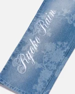 Ryoko Rain Floral Laser Jeans (4)