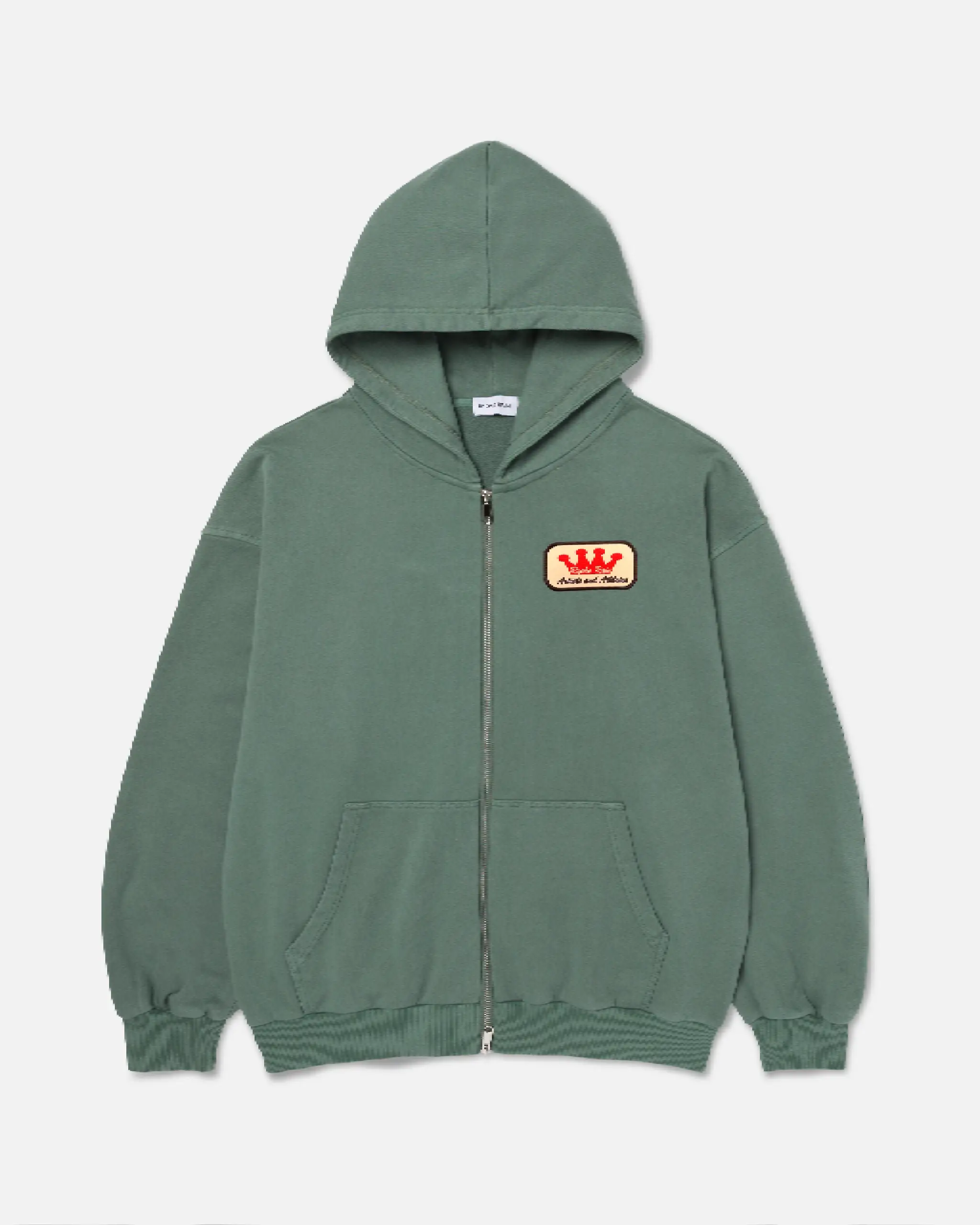Ryoko Rain Full Zip Hoodie Green (1) Ryoko Rain Full Zip Hoodie Green (1)