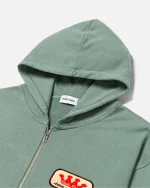 Ryoko Rain Full Zip Hoodie Green (3)