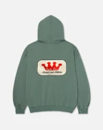 Ryoko Rain Full Zip Hoodie Green (4)