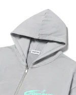 Ryoko Rain Full Zip Hoodie Light Gray (2)