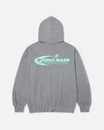 Ryoko Rain Full Zip Hoodie Light Gray (3)
