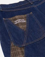 Ryoko Rain Indigo Butterfly Selvedge Denim Jeans (3)