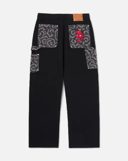 Ryoko Rain Japanese Clouds Jeans (4)