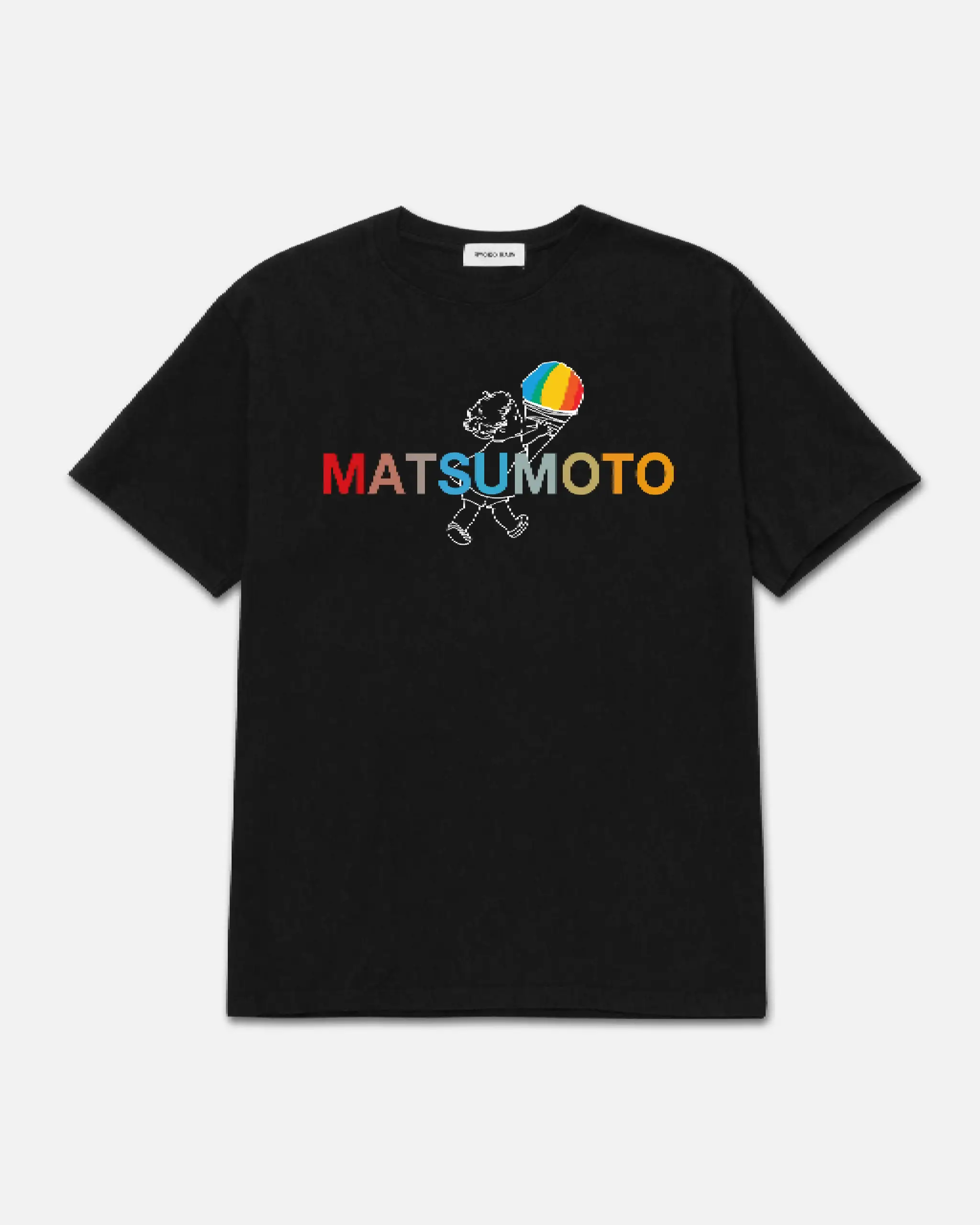 Ryoko Rain Matsumoto Shave Ice Tee Black (2) Ryoko Rain Matsumoto Shave Ice Tee Black (2)