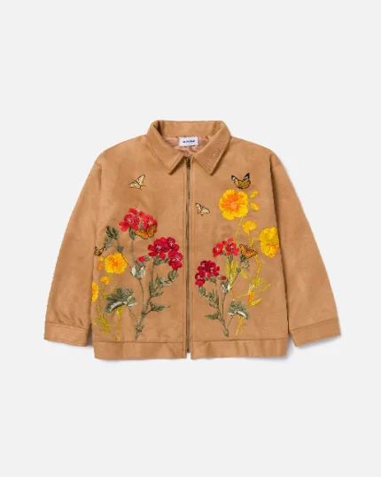 Ryoko Rain Monarch Clay Suede Work Jacket (1)