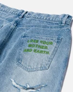 Ryoko Rain Moss Denim Jeans (4)