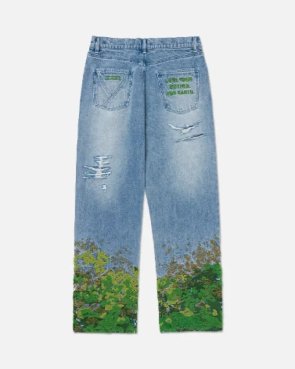 Ryoko Rain Moss Denim Jeans (6)