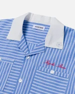Ryoko Rain Oxford Pinstripe Button up Shirt (3)