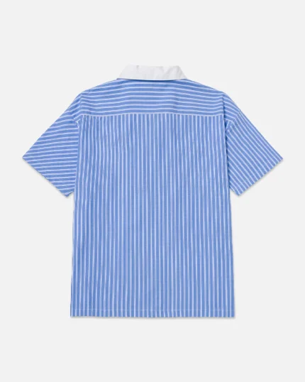 Ryoko Rain Oxford Pinstripe Button up Shirt (4)