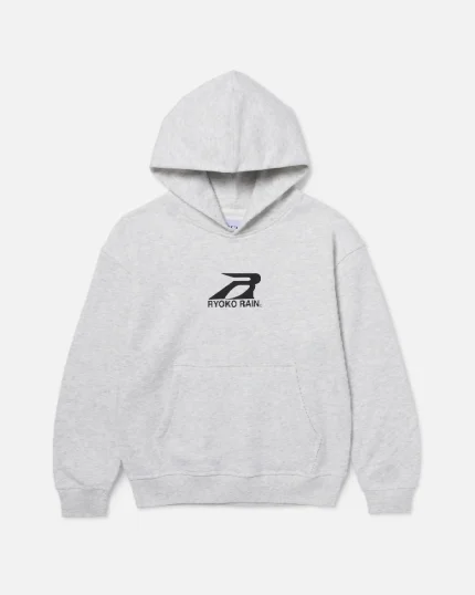 Ryoko Rain Poet Logo Hoodie Ash Grey (Kids) (1)