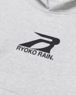 Ryoko Rain Poet Logo Hoodie Ash Grey (Kids) (3)