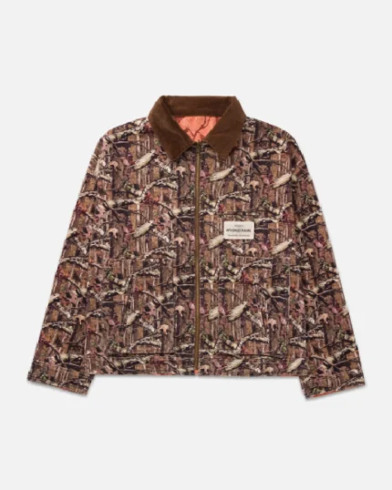 Ryoko Rain Reversible Camo Work Jacket (1)