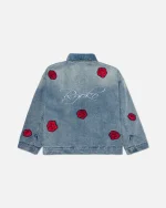 Ryoko Rain Reversible Rose Denim Work Jacket (7)