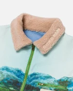 Ryoko Rain Reversible Valley of Flowers Work Jacket (4)