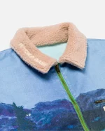 Ryoko Rain Reversible Valley of Flowers Work Jacket (8)
