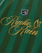 Ryoko Rain Rugby Jersey Hoodie Green (3)