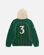 Ryoko Rain Rugby Jersey Hoodie Green (5)