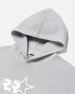 Ryoko Rain Sleeveless Hoodie Light Gray (2)