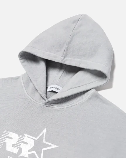 Ryoko Rain Sleeveless Hoodie Light Gray (2)