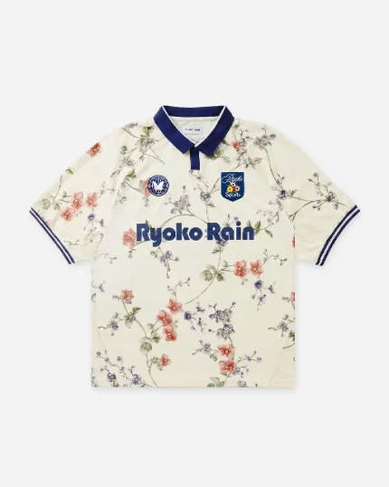 Ryoko Rain Vintage Floral Soccer Jersey (1)