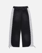 Ryoko Rain Vintage Side Panel Sweatpants Black (7)